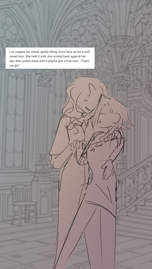 fanart of the scene