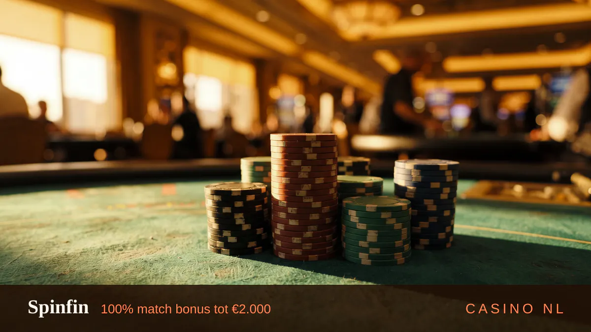 Spinfin casino — welkomstbonus 100% match bonus tot €2.000 + 150 FS, betalingen: Visa, Mastercard, Skrill, Neteller, Paysafecard