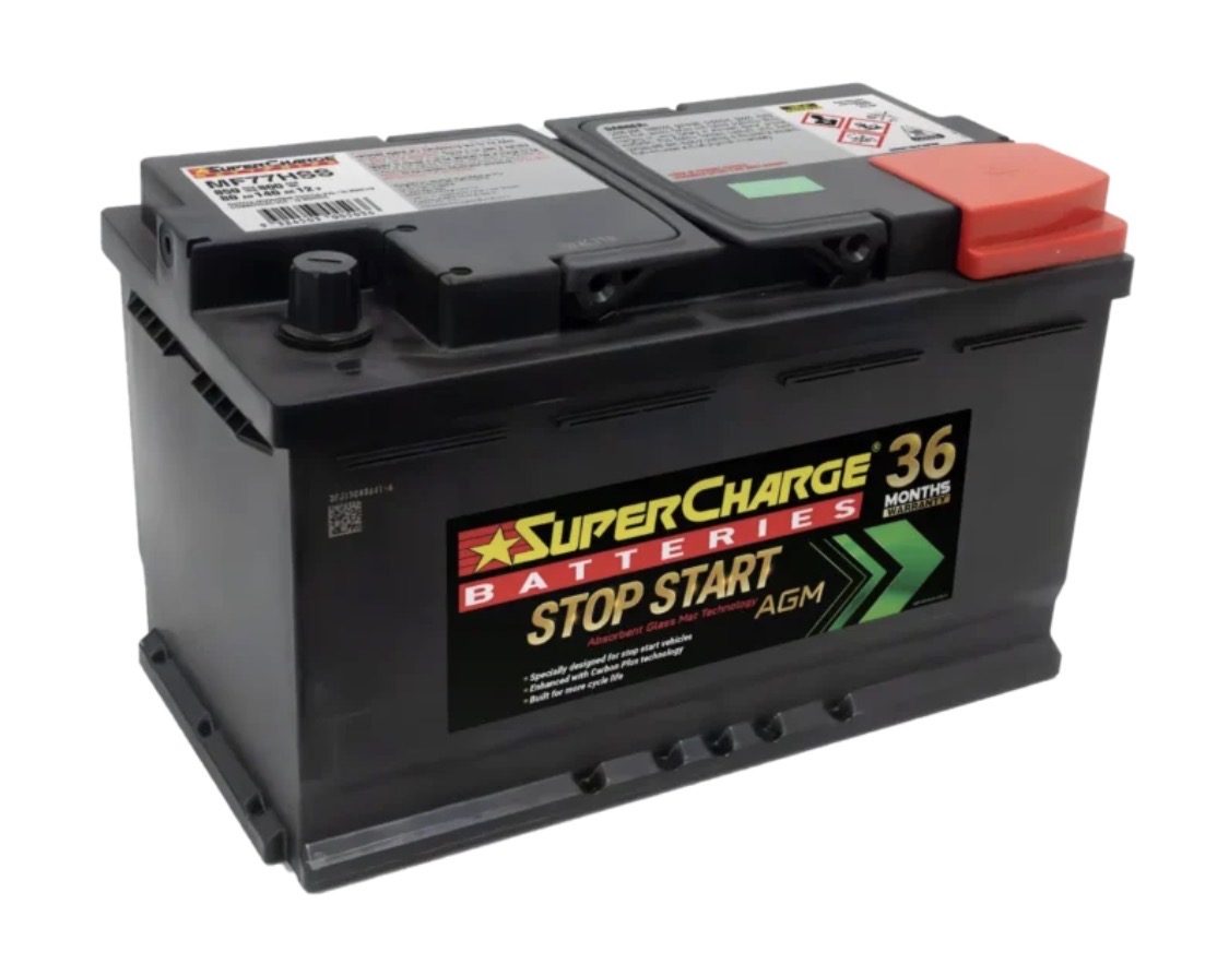 SUPERCHARGE START STOP MF77HSS - 12V 800CCA