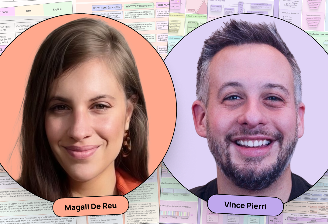 Magali De Reu and Vincent Pierri