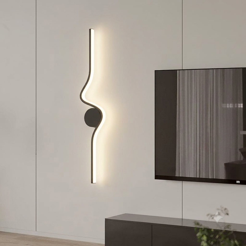 LED WALL LIGHT DZ4620 600MM BK-GD — Ohrim wholesale price 1800
