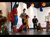 Happy children at a Yoga@Play birthday party