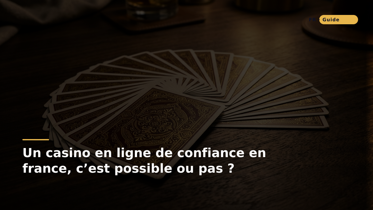 Un casino en ligne de confiance en france, c’est possible ou pas ?