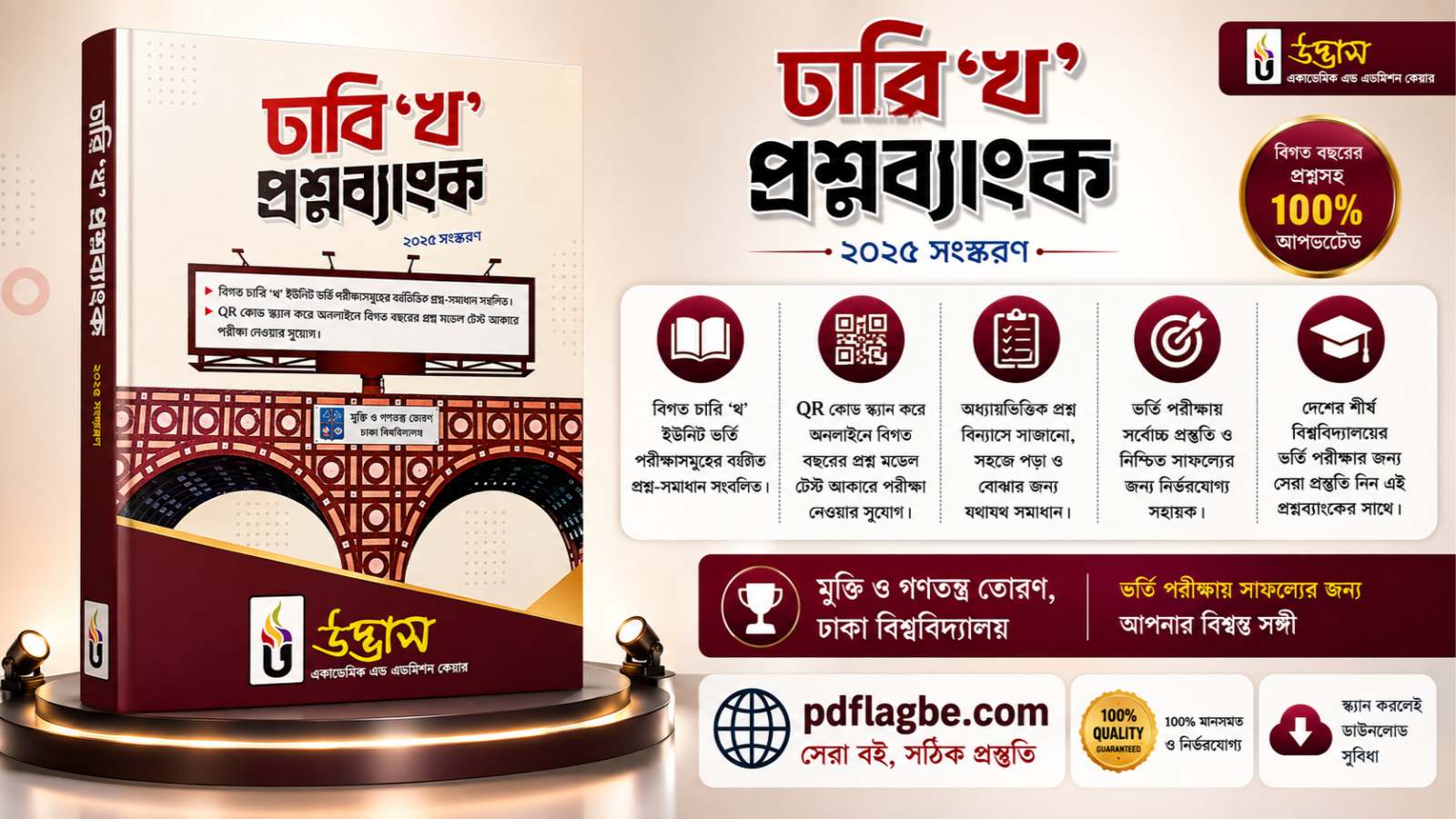 উদ্ভাস ঢাবি বি ইউনিট QB PDF