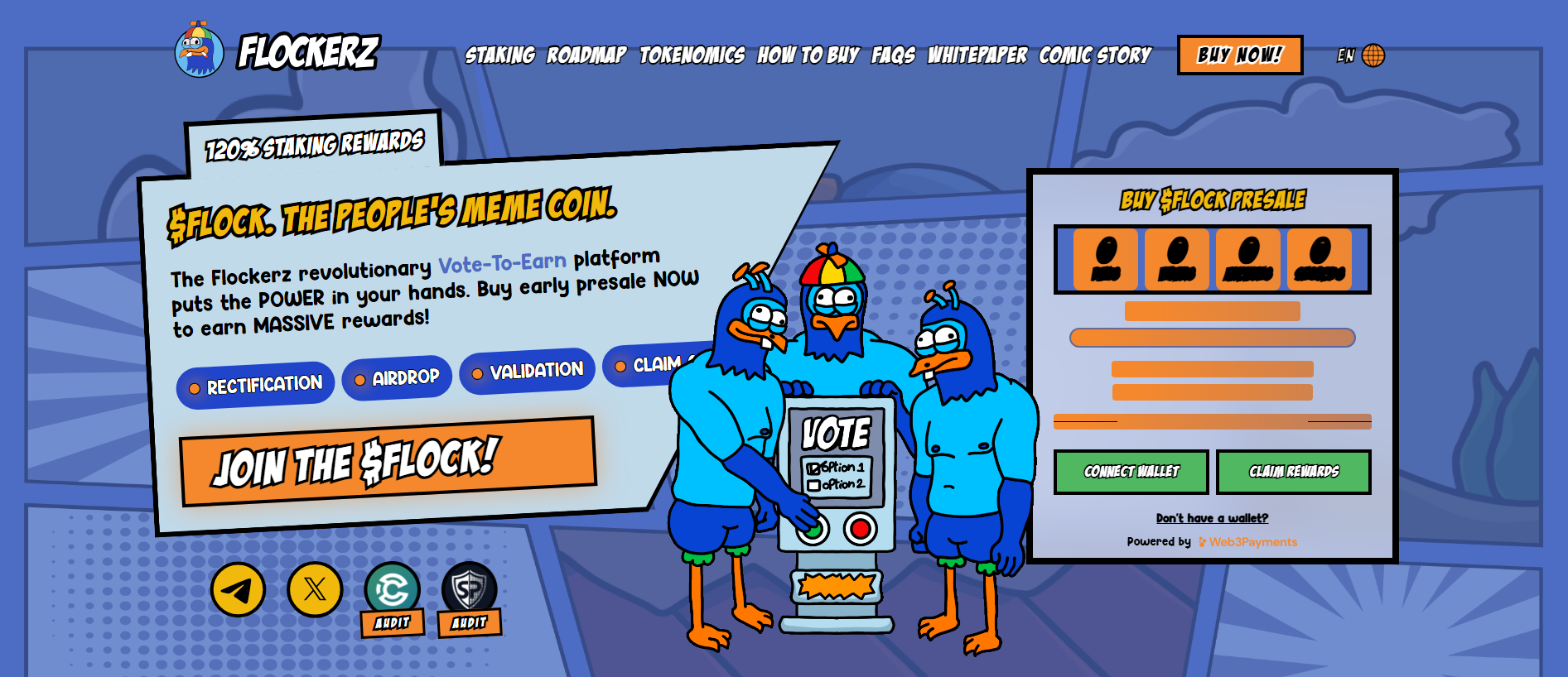 Screenshot of theflockerz.pages.dev
