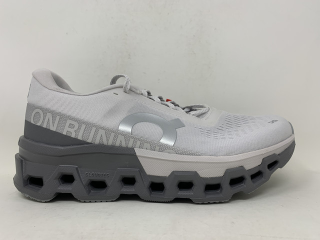 Men's On Cloudmonster 2, Frost/Rock, 8.5 D Medium US 7615537106908