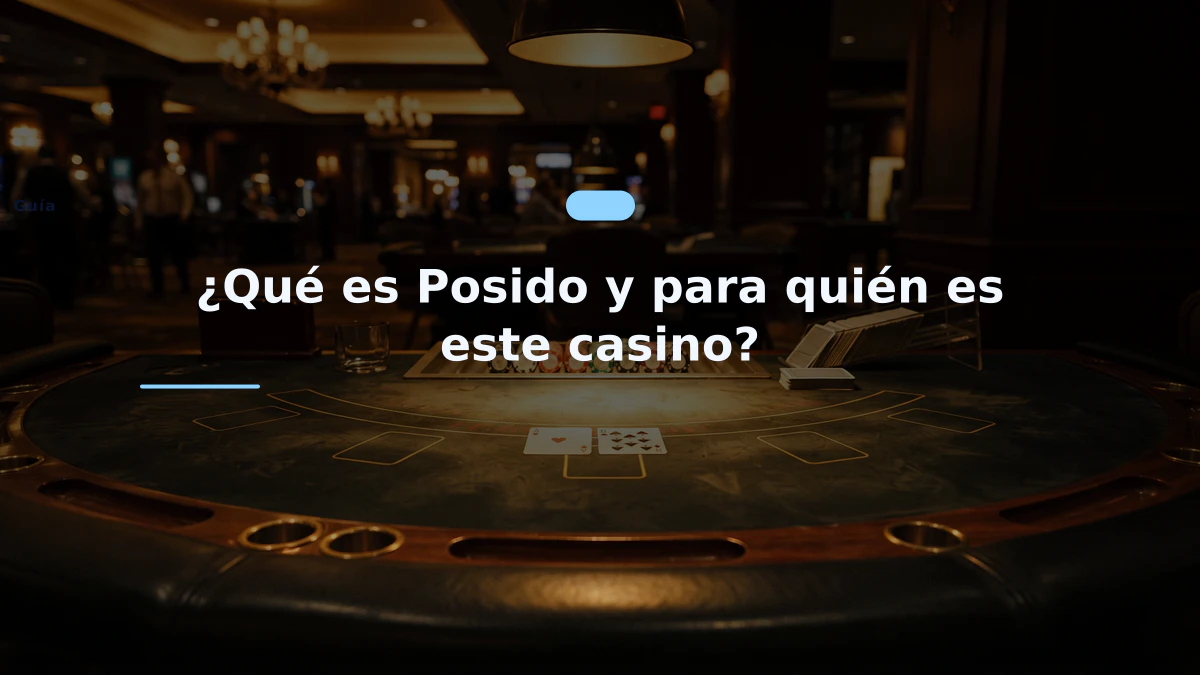 ¿Qué es Posido y para quién es este casino?
