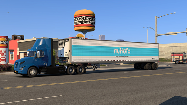 米哈游scs厢式挂车涂装（Mihoyo SCS Box Trailer Paintjob）