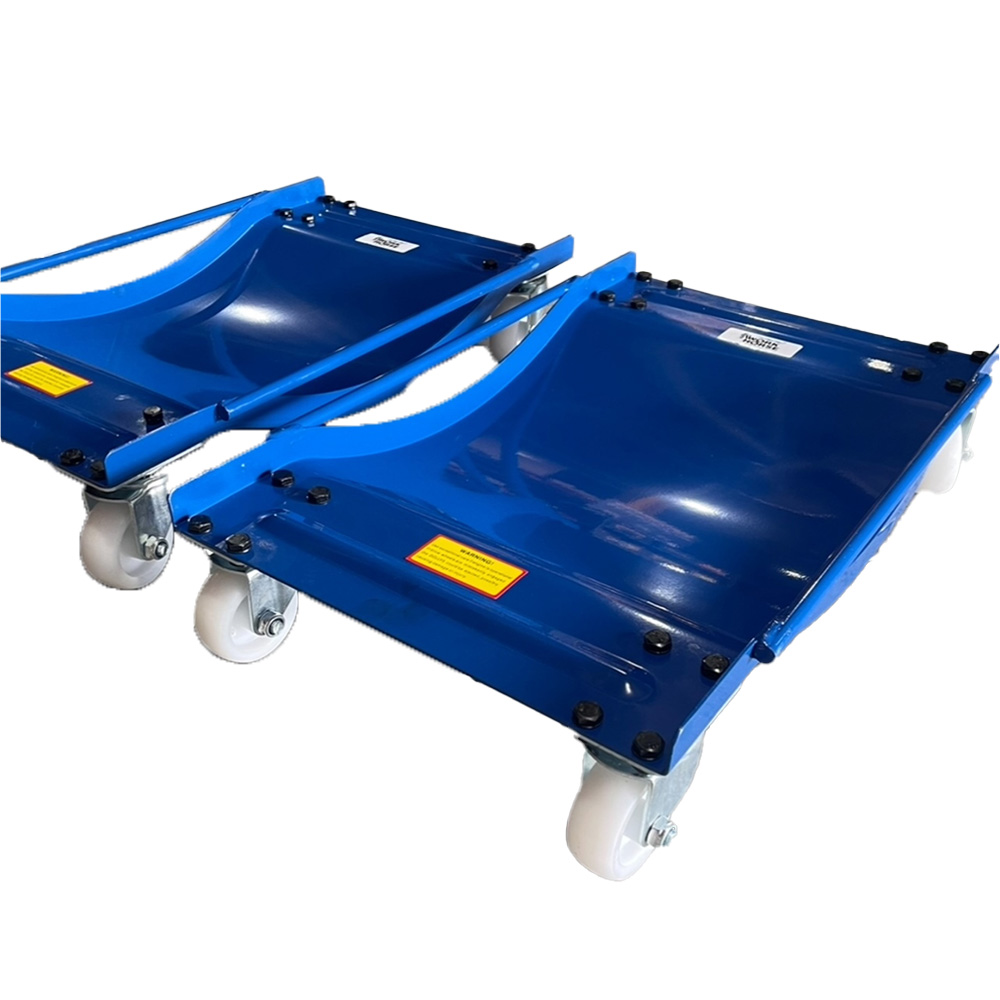 Wheel Dolly Set, 450kg Capacity, 90mm Castors, 2-Piece