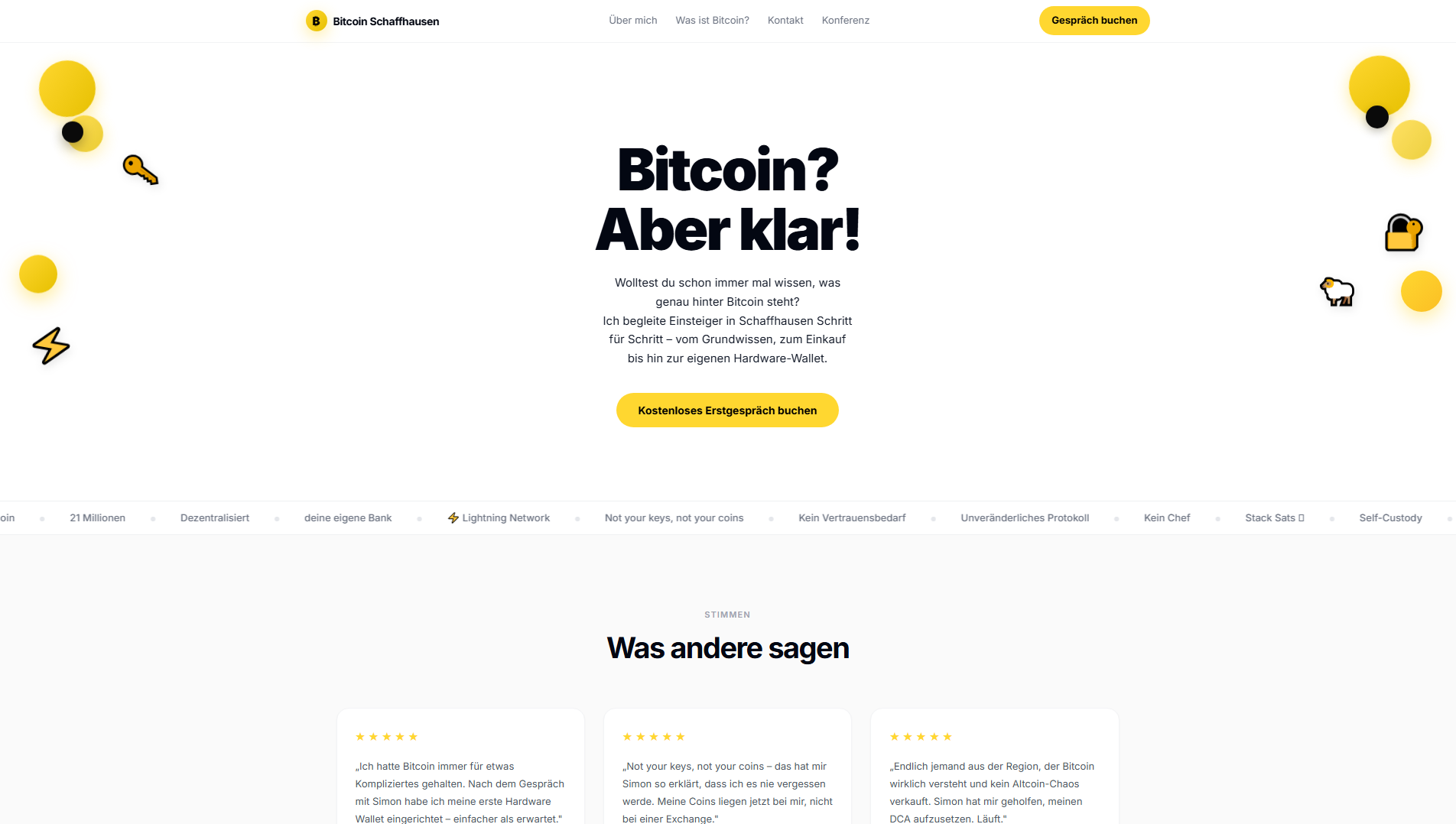 Stored capture of bitcoinschaffhausen.ch