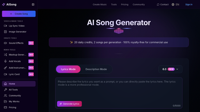 AI Song Generator