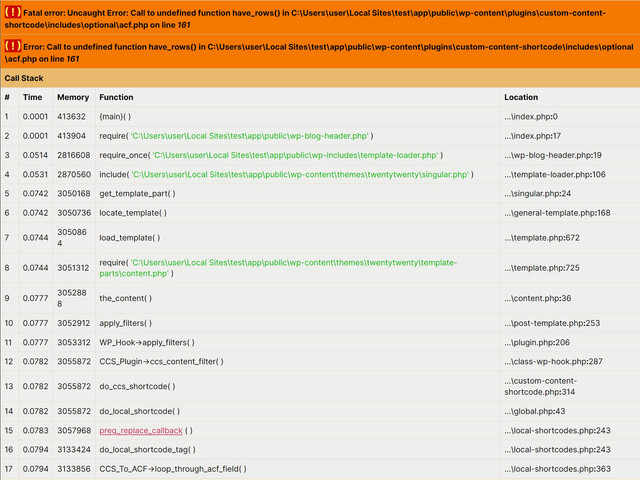 custom-content-shortcode-fatal-error-repeater