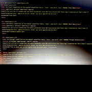 A real work session at JD Software, screen lit in a dim room