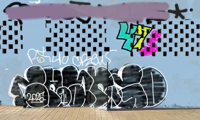 Graffiti artwork by pato