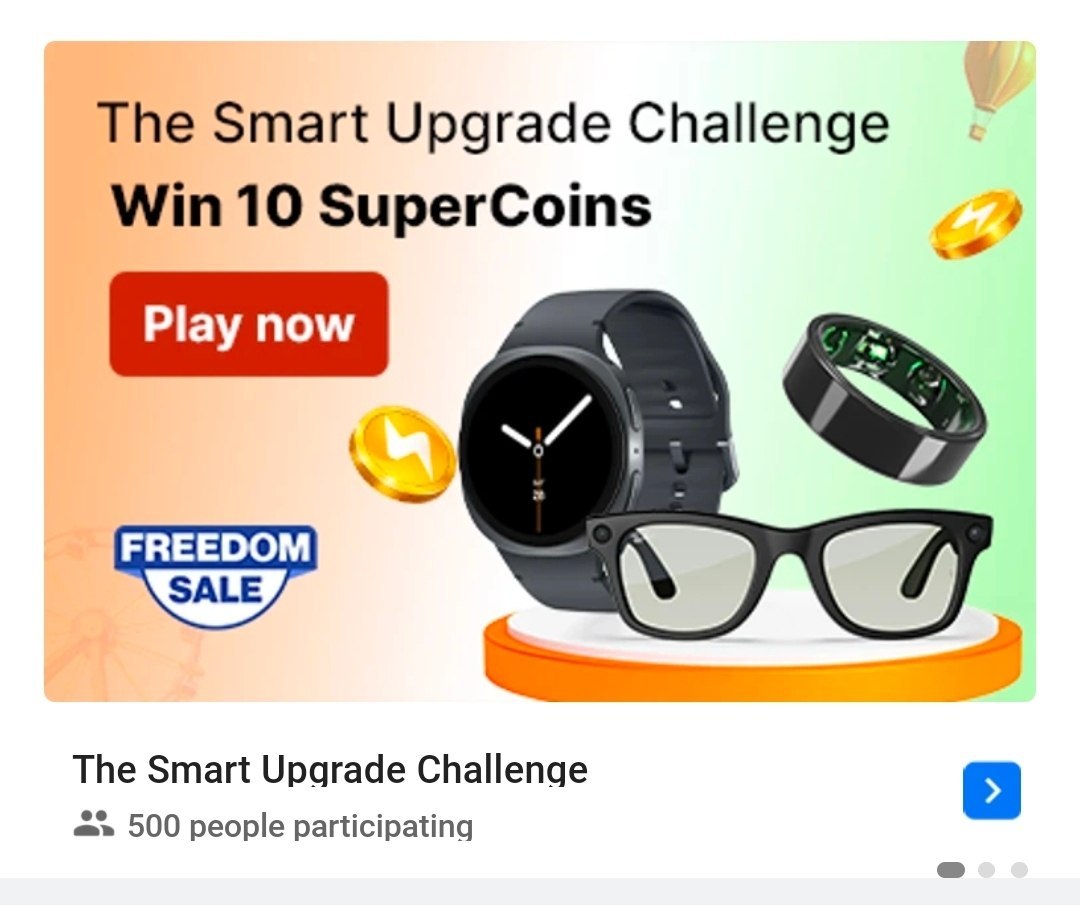 Free 30 Supercoins – Fantastic Price Cut @ 30 Free 30 Supercoins – Fantastic Price Cut @ 30