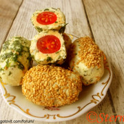 Закуска из сыра фета с помидорами