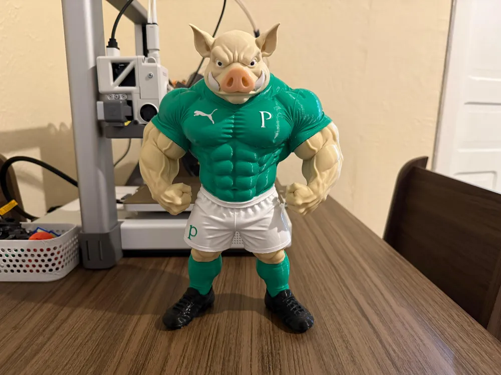 Mascote Palmeiras 1 — modelo 3D da Central do Empreendedor 3D