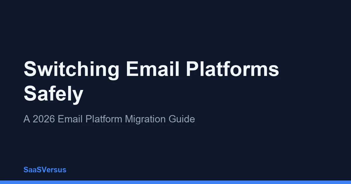 Switching Email Platforms Safely