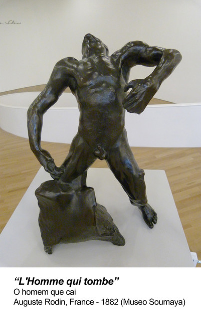 L'Homme qui tombe - Auguste Rodin