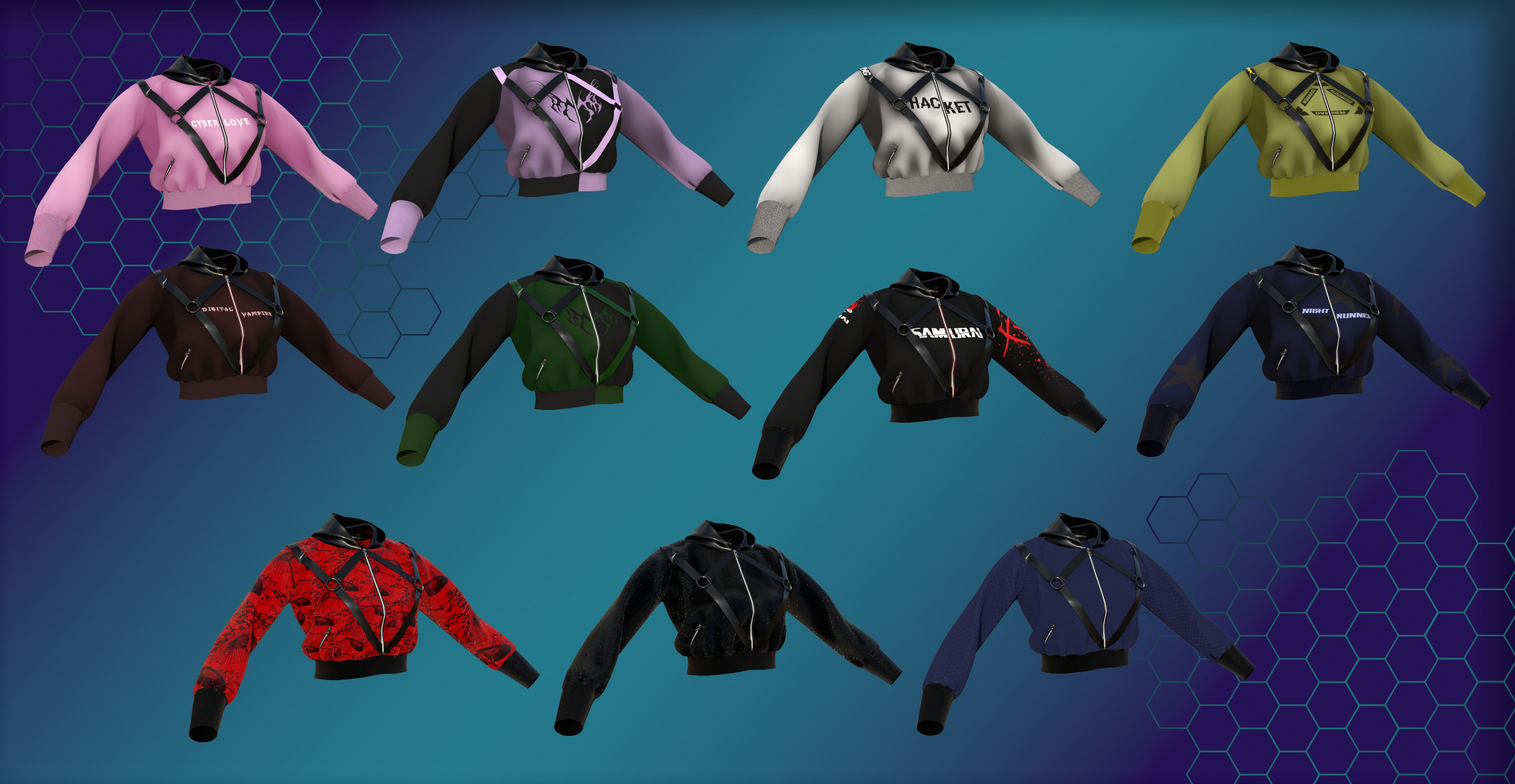 Tech Body Mods AXELLYSSE - TECH JACKET at Cyberpunk 2077 Nexus - Mods and community