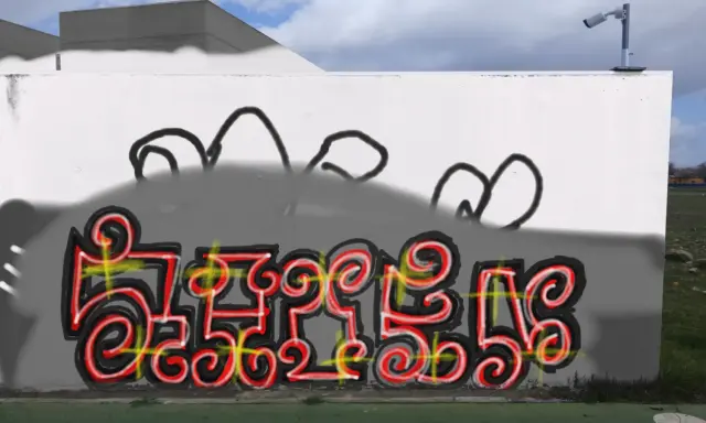 Graffiti artwork by Ksksksskk