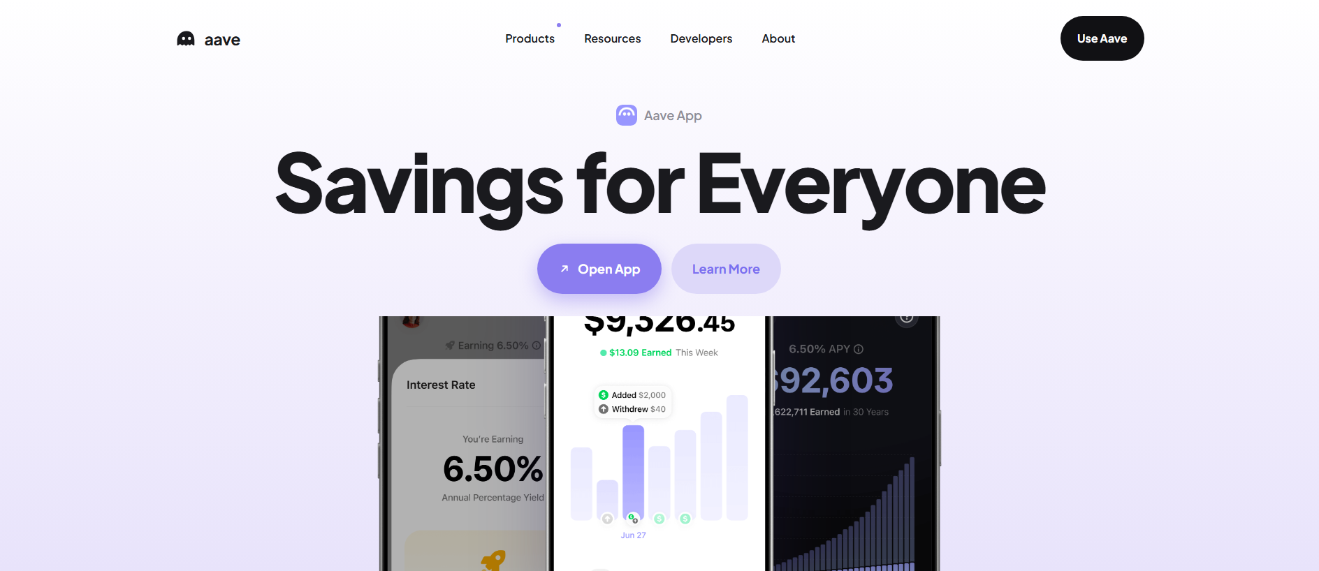 Screenshot of coinbase-aave.com