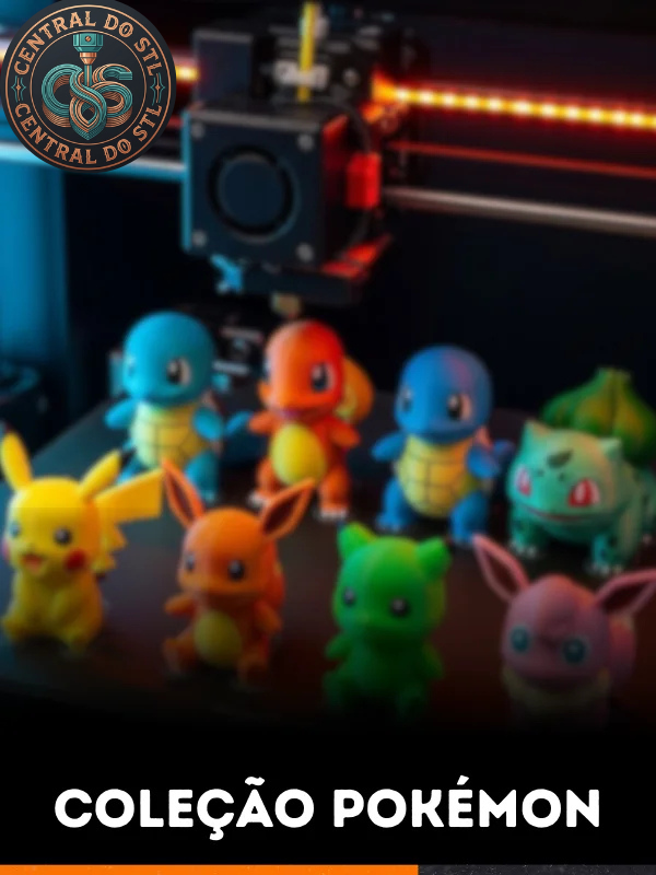 COLEÇÃO POKÉMON 3D