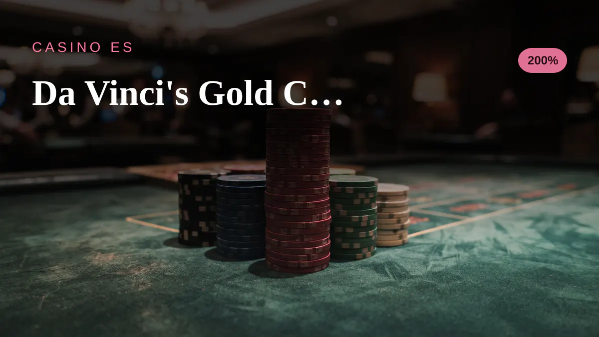 Da Vinci's Gold Casino - bono de bienvenida 200%, pagos: Visa, Mastercard, Skrill, Neteller, Paysafecard