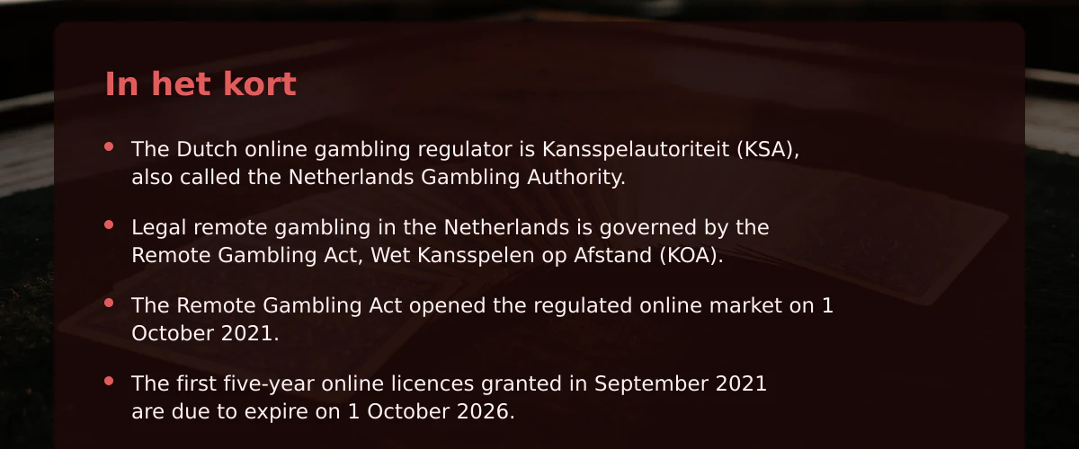 De Nederlandse markt voor online casino games: een praktisch overzicht voor spelers — In het kort