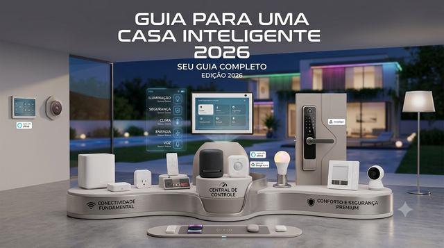 Como Montar uma Casa Inteligente Gastando Pouco em 2026
