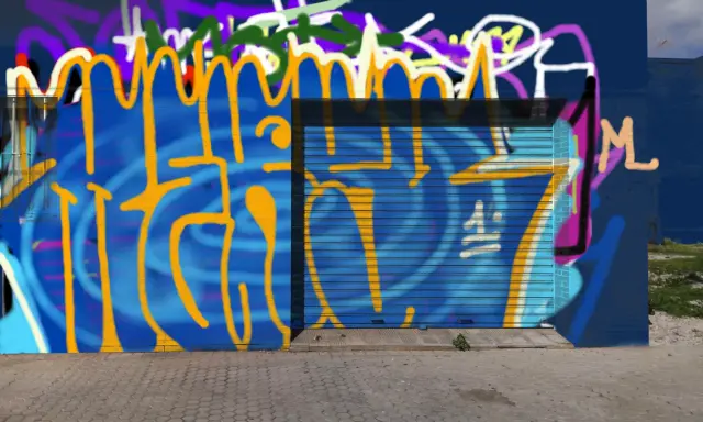 Graffiti artwork by Merskabah