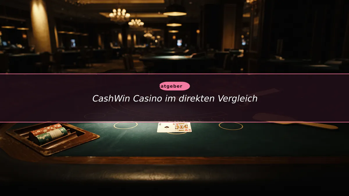 CashWin Casino im direkten Vergleich