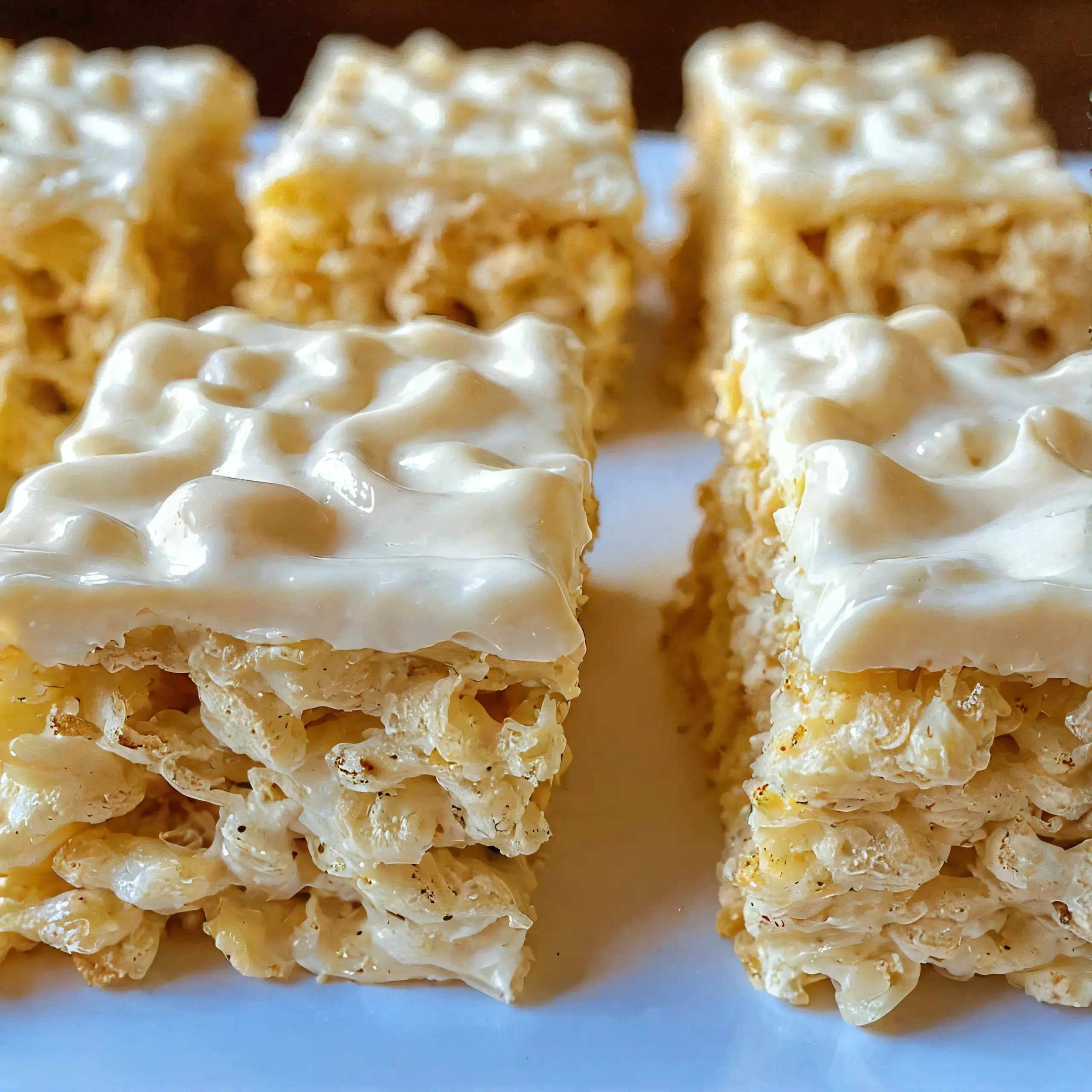 Käsekuchen Rice Krispie Treat