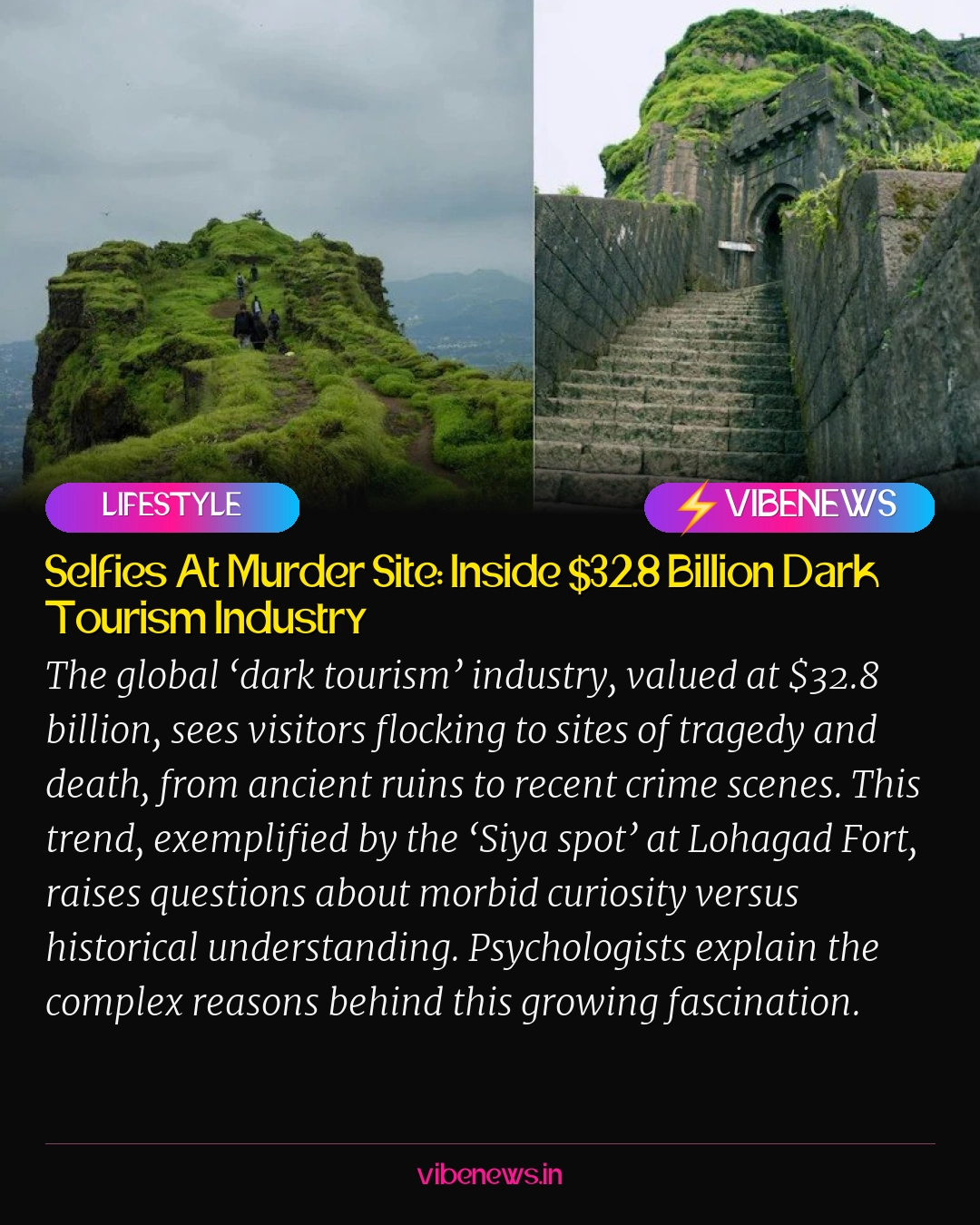 Selfies At Murder Site: Inside $32.8 Billion Dark Tourism Industry