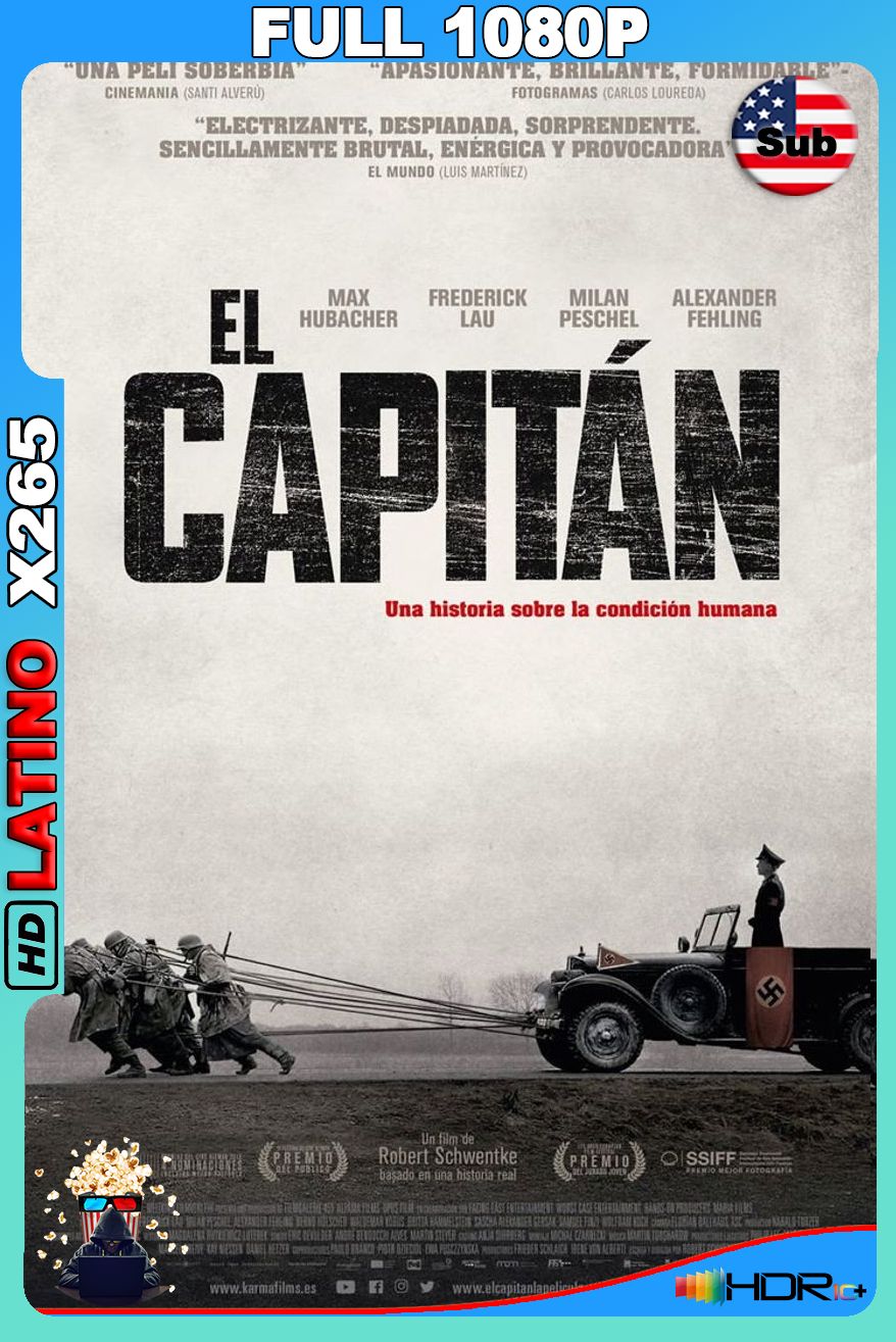 The Captain (2018) [Full 1080p] X265 UHD HDR [GER-SUBS ESPAÑOL-INGLES]