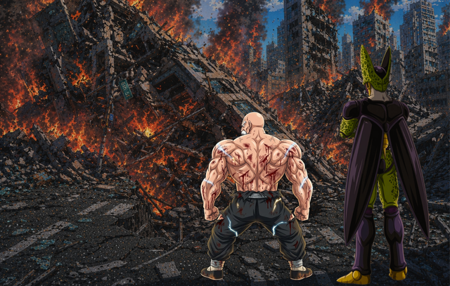 Roshi e Cell.png