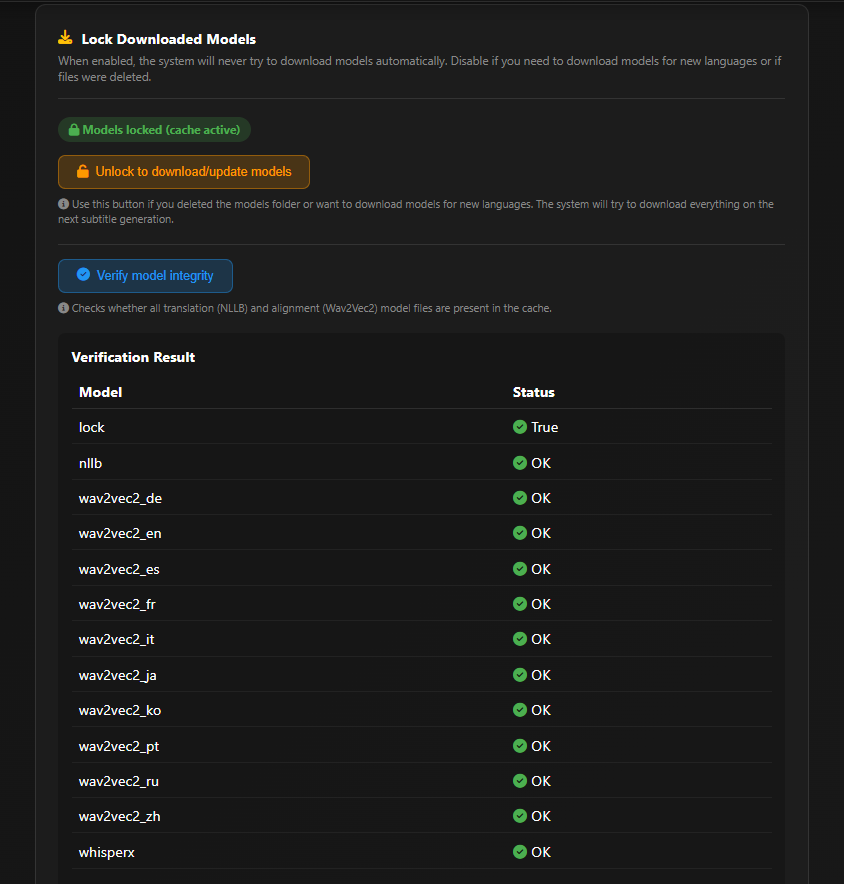 AI integrity verification