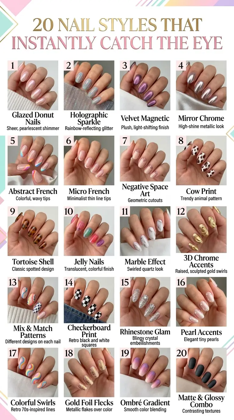 20 Nail Styles That Instantly Catch the Eye