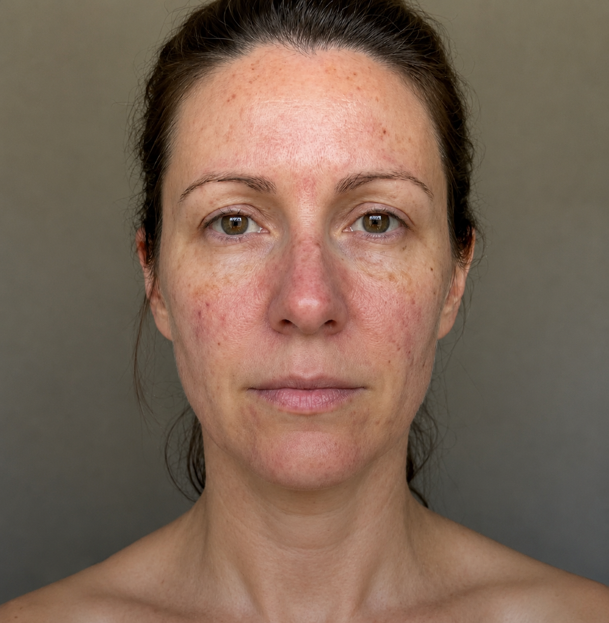 Antes - rostro