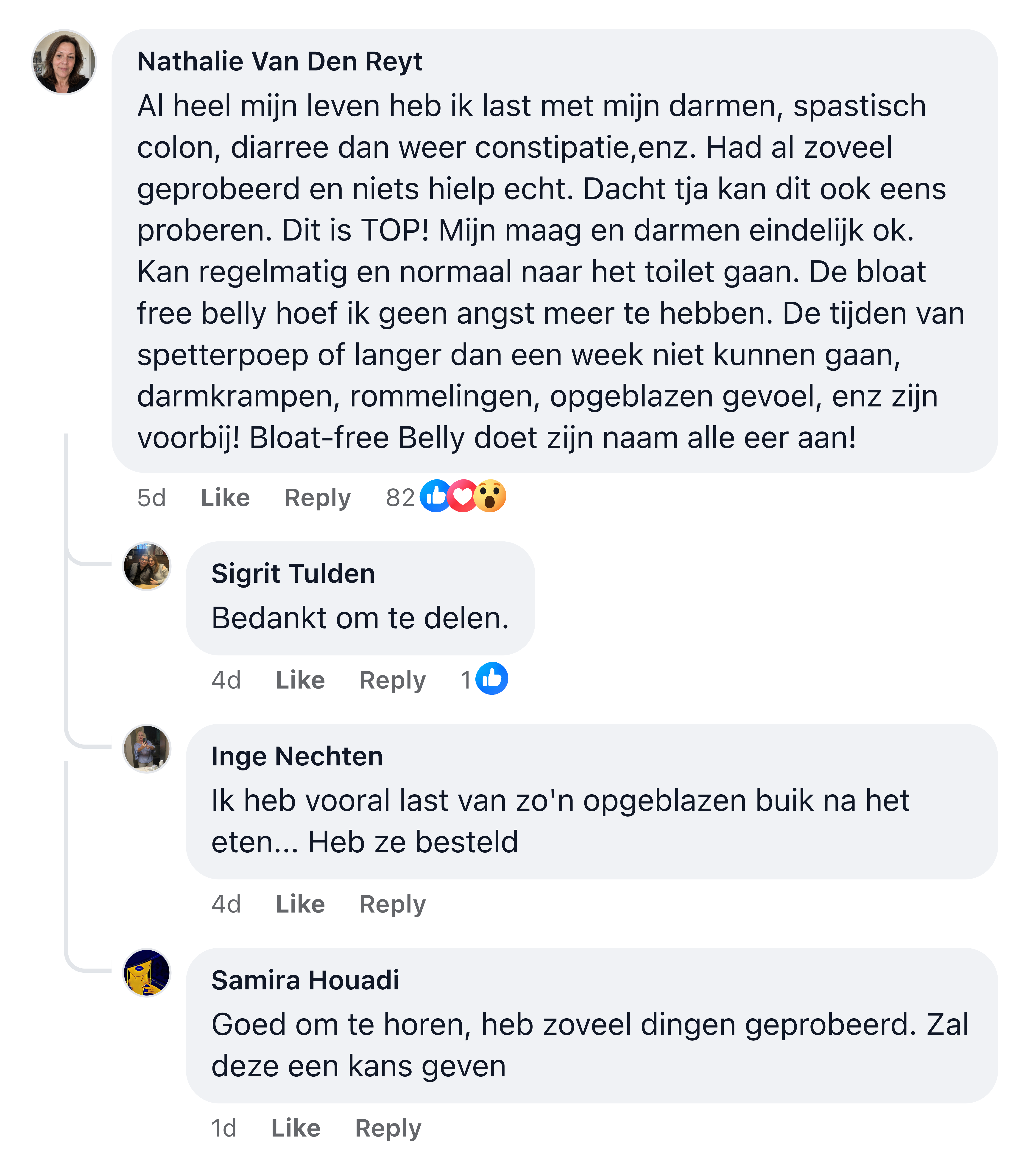 Ervaring van klant