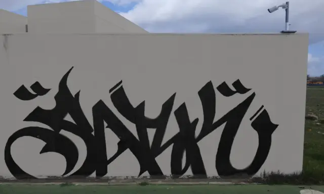 Graffiti artwork by Sark