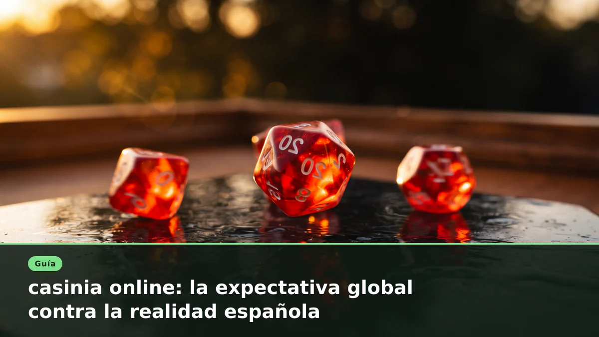 casinia online: la expectativa global contra la realidad española