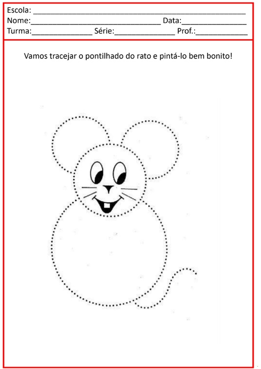 Atividades de alfabetização 7