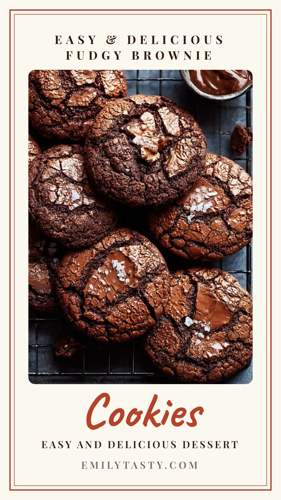 Indulge in these delicious fudgy brownie cookies that are a chocolate lover's dream come true. With their rich, gooey center and a slightly crispy edge, these cookies are easy to make and perfect for satisfying your sweet tooth. They come together in just one bowl, making cleanup a breeze. Ideal for holiday baking or anytime you need a quick dessert fix. Don't miss out on this delightful treat! Click to discover the full recipe.