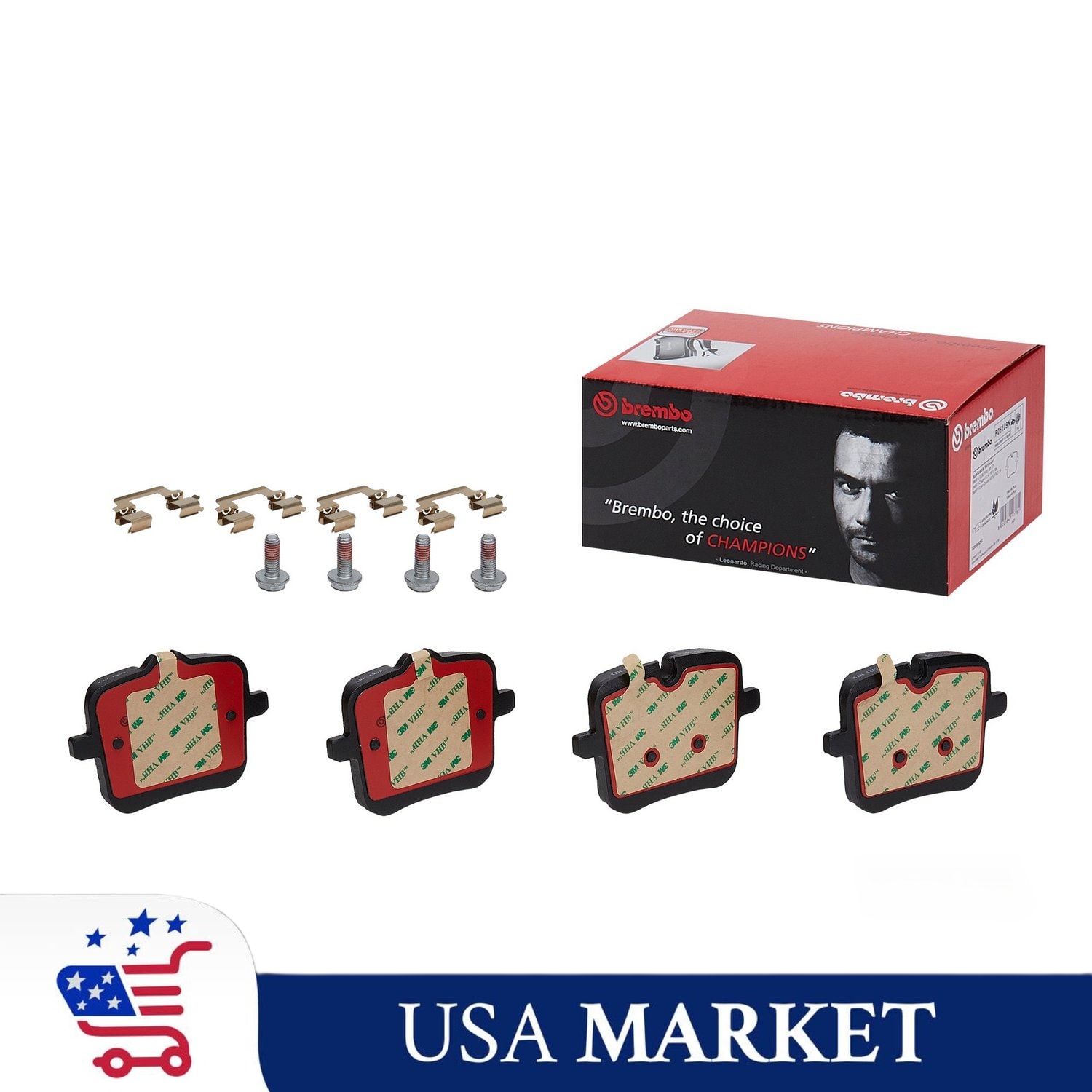 BREMBO Rear Brake Pads for Bmw M760I 2019 P06109N