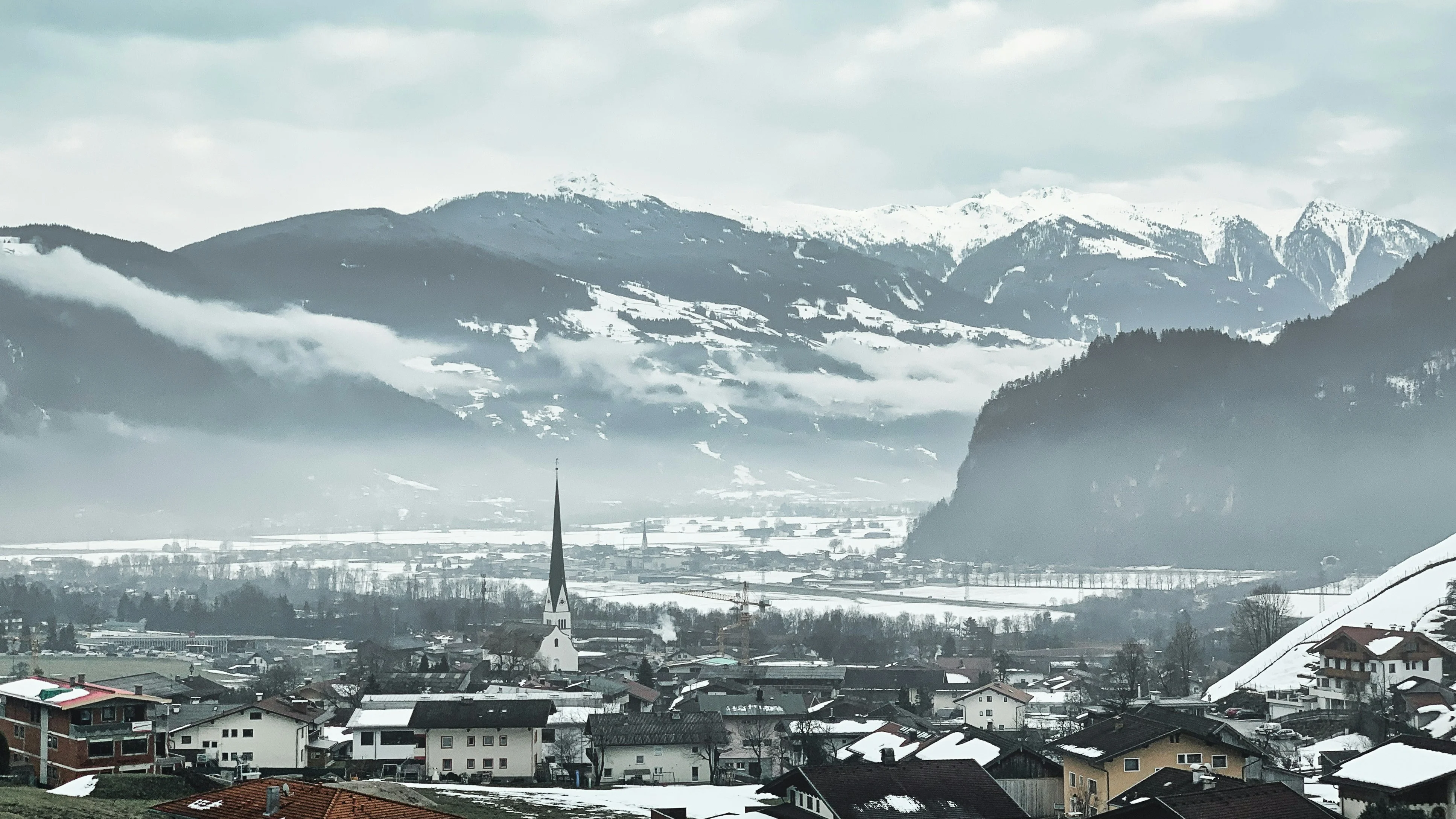 Blick auf Jenbach in Tirol
