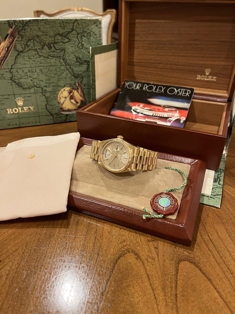 SOLD: Rolex Day-Daye Y.G - Champagne 