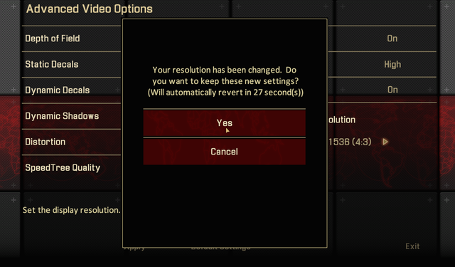 resolution