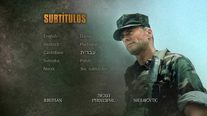 Sar Hi 4 - El Sargento De Hierro [DVD9 Full] [Pal] [Esp/Ing/Ale] [Sub:Multi] [1986] [Acción] [VS]
