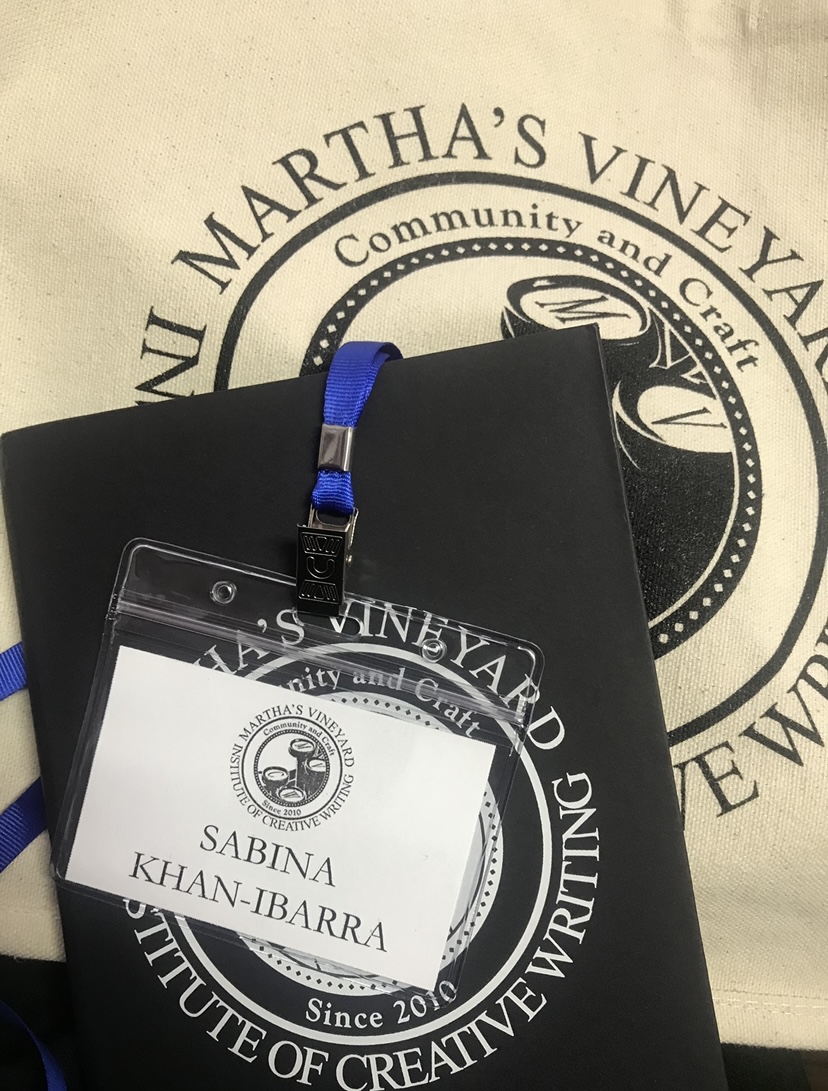 Martha's Vineyard Institute of Creative Writing — fellowship swag